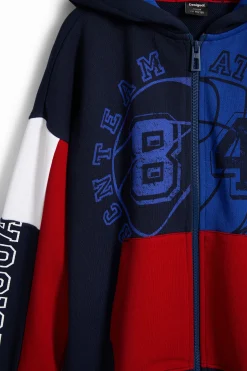 Malhas E Camisolas<Desigual Sudadera estilo basquete