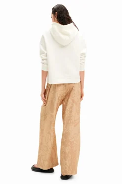 Moletons|Malha<Desigual Sweatshirt capuz patchwork