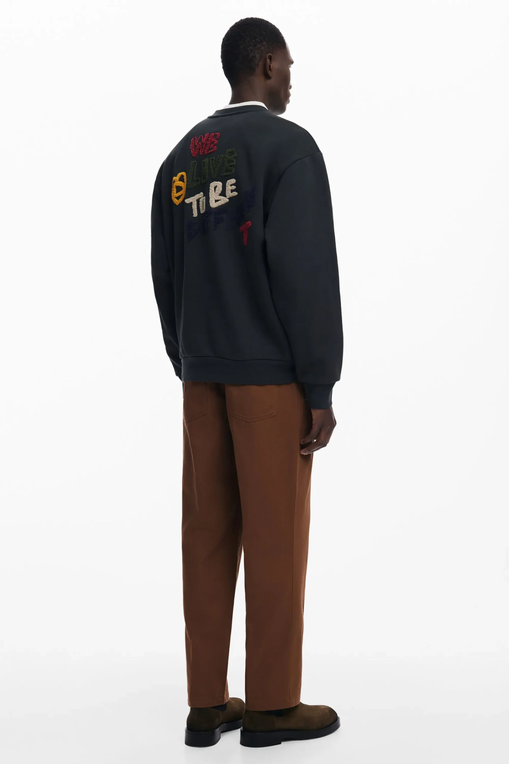 Malhas E Sweatshirts<Desigual Sweatshirt Japan Magazine ponto