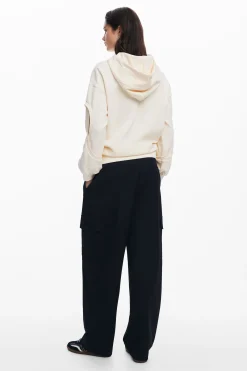 Moletons|Malha<Desigual Sweatshirt oversized com abertura nas mangas