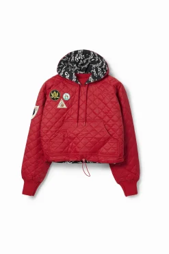 Malha<Desigual Sweatshirt padded com remendos