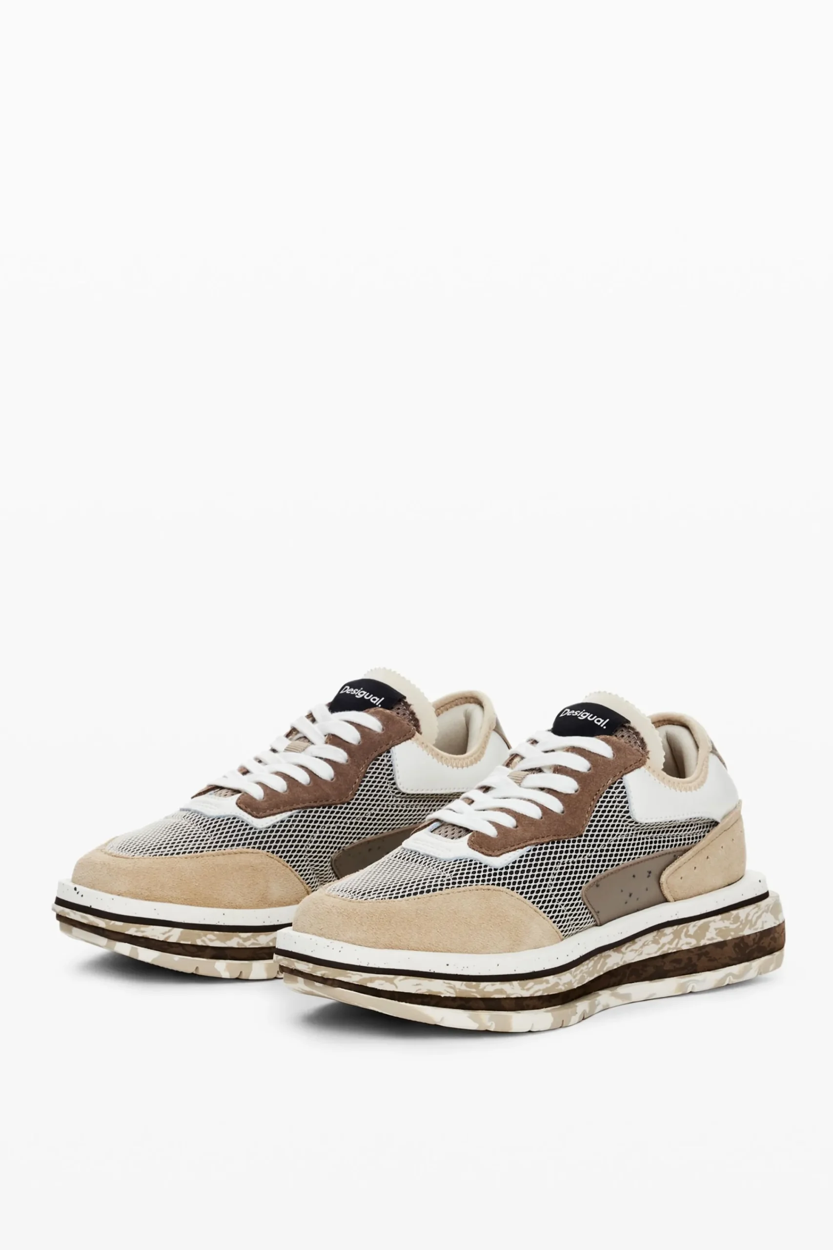 Sapatos<Desigual Tê nis runner patch