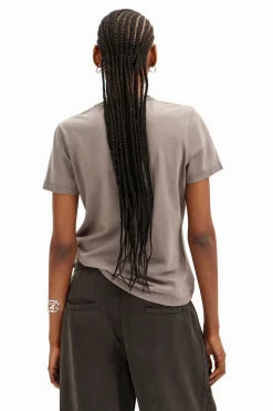 Camisas E Blusas|T-shirts<Desigual T-shirt básica coração