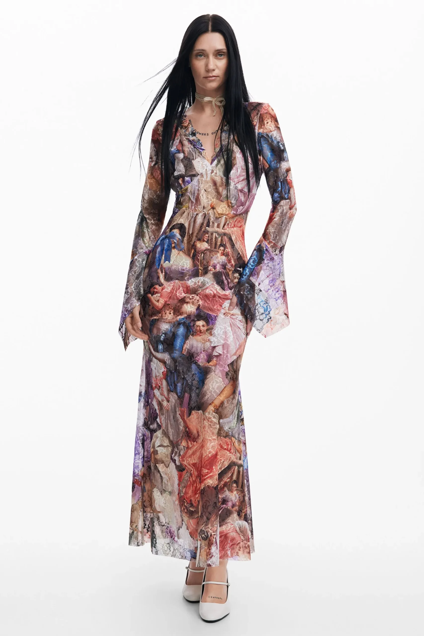 Vestidos E Macacões<Desigual Vestido barroco María Escoté