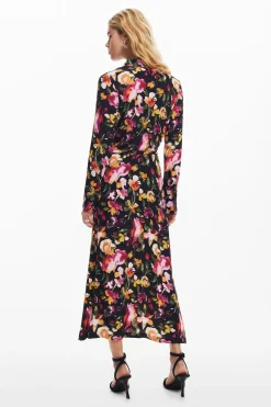 Vestidos E Macacões<Desigual Vestido camisero de flores