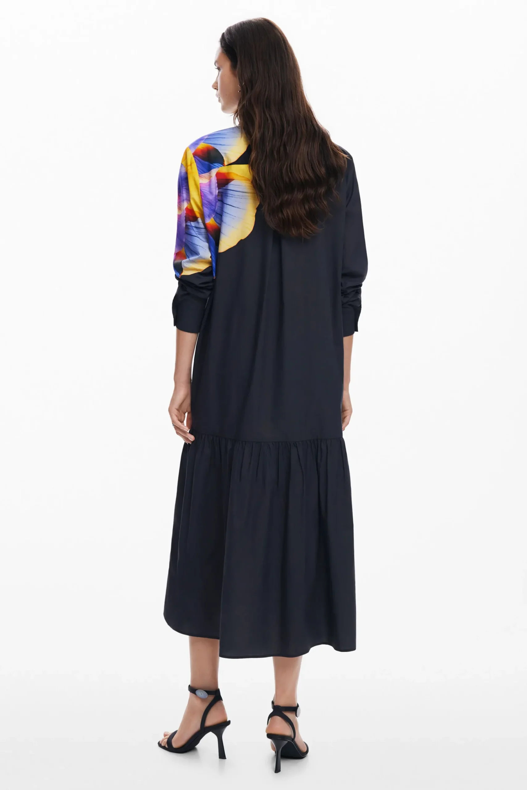 Vestidos E Macacões<Desigual Vestido camisero flores M. Christian Lacroix