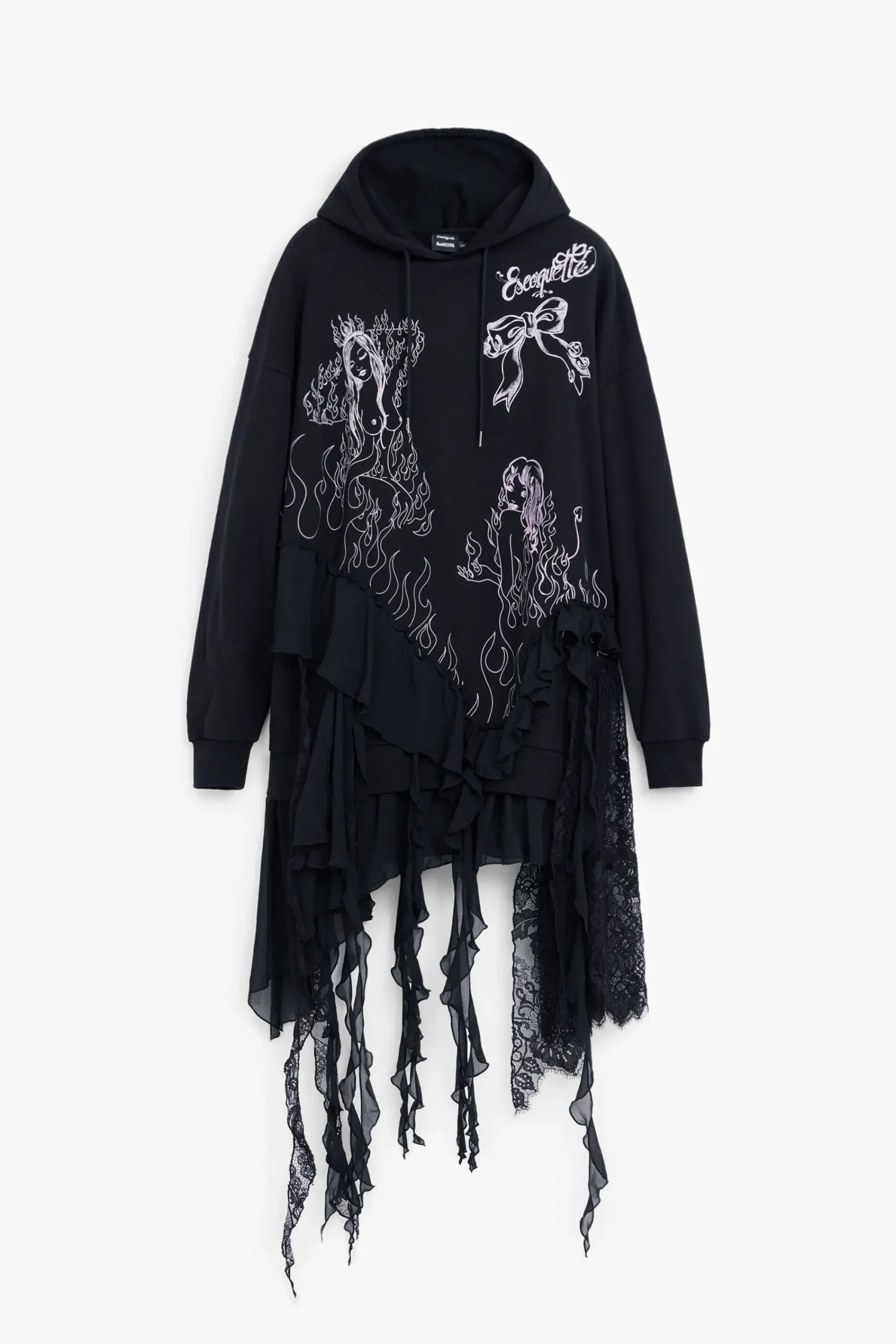Vestidos E Macacões<Desigual Vestido com capuz María Escoté