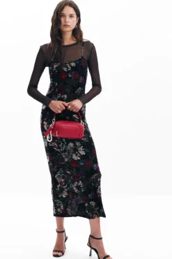 Vestidos E Macacões<Desigual Vestido combinado em mesh