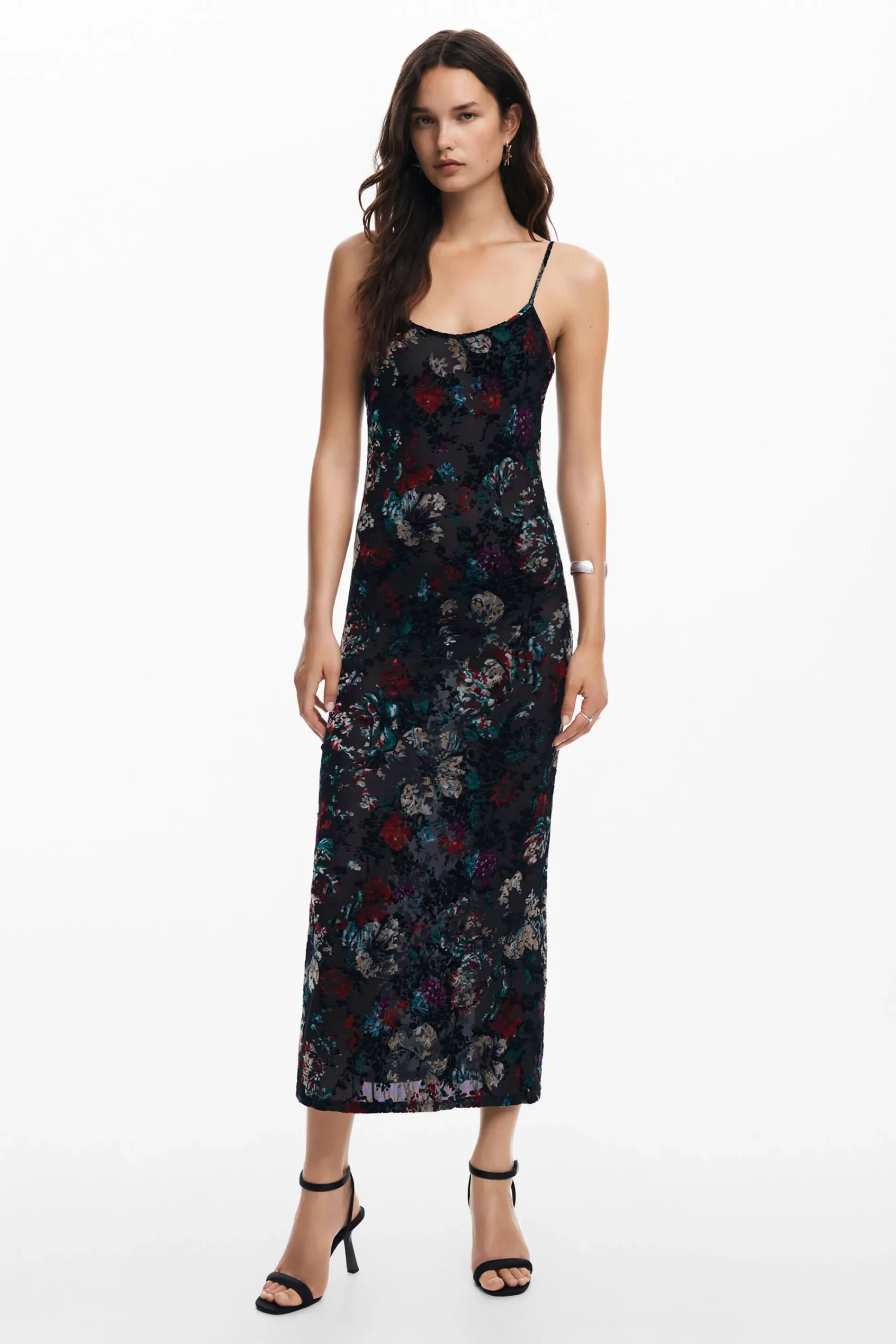 Vestidos E Macacões<Desigual Vestido combinado em mesh