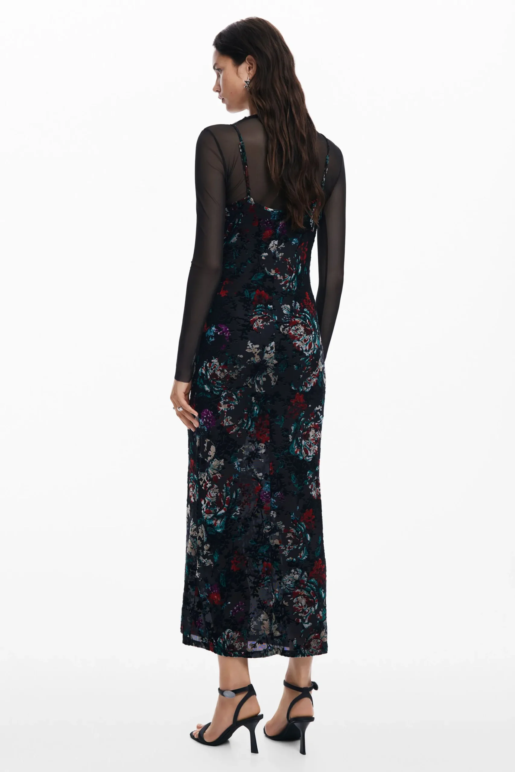 Vestidos E Macacões<Desigual Vestido combinado em mesh