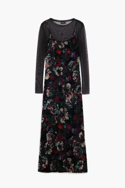 Vestidos E Macacões<Desigual Vestido combinado em mesh