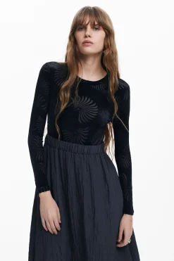 Vestidos E Macacões<Desigual Vestido combinado estampado