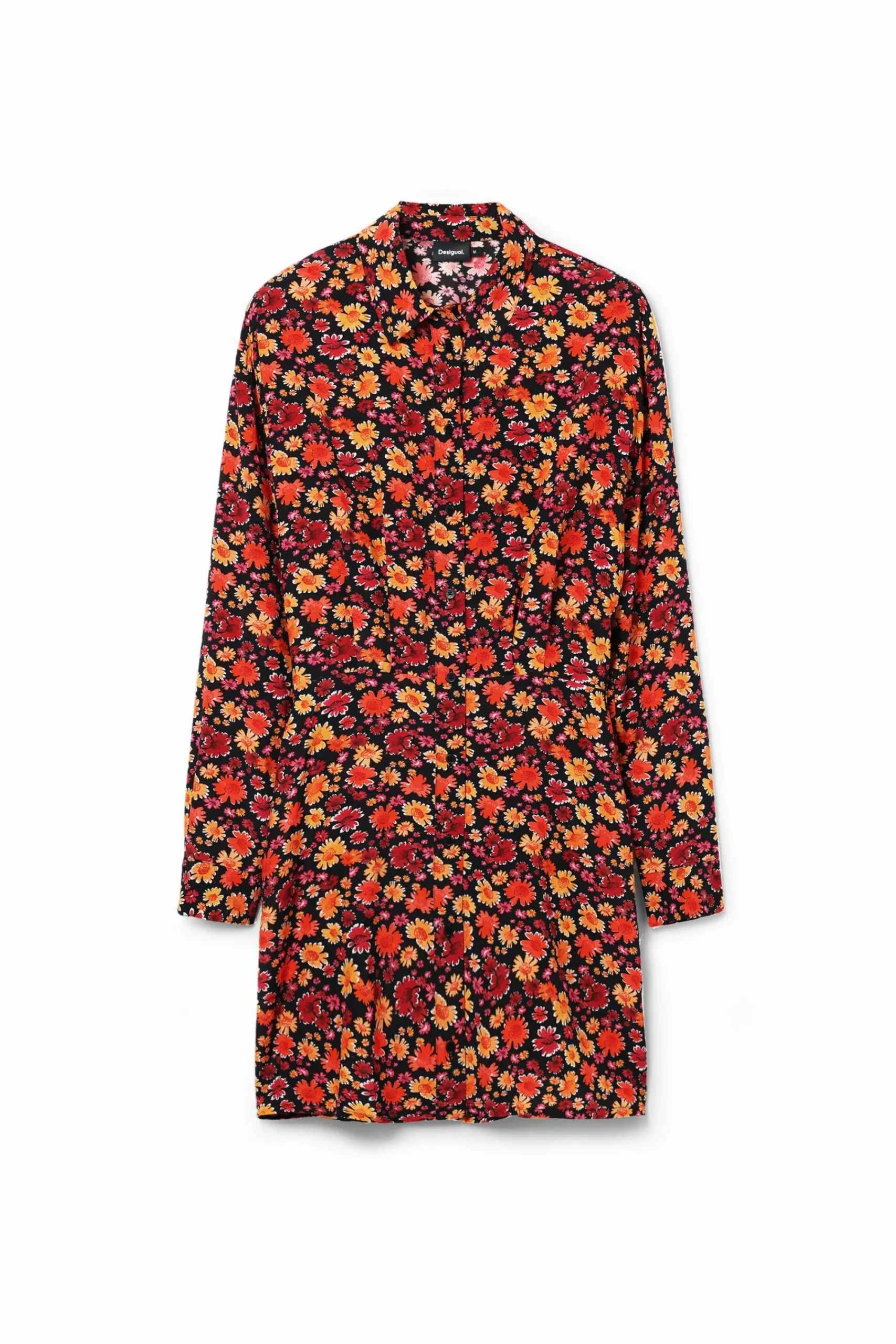 Vestidos E Macacões<Desigual Vestido curto camiseiro flores