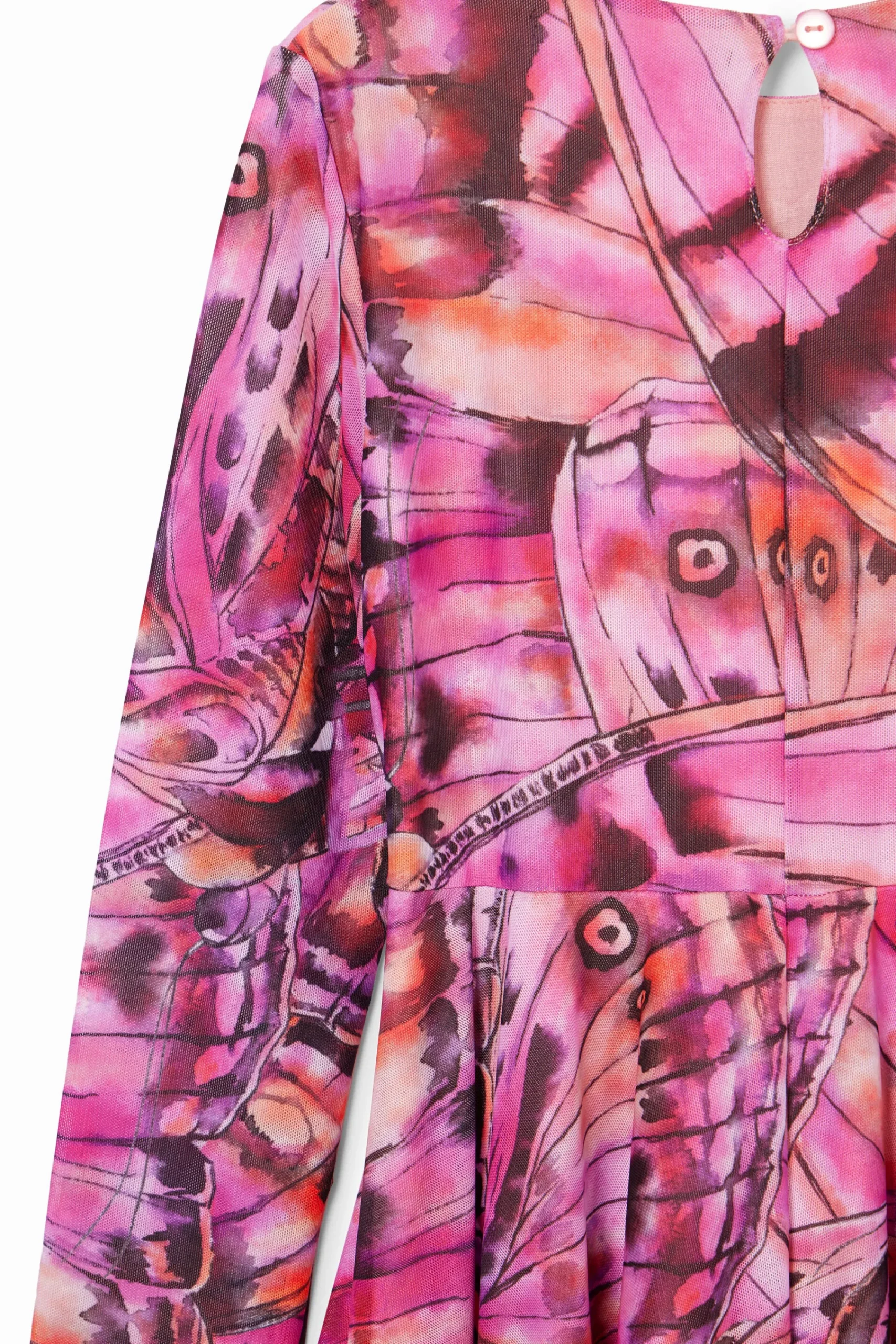 Vestidos<Desigual Vestido curto com asas de borboleta