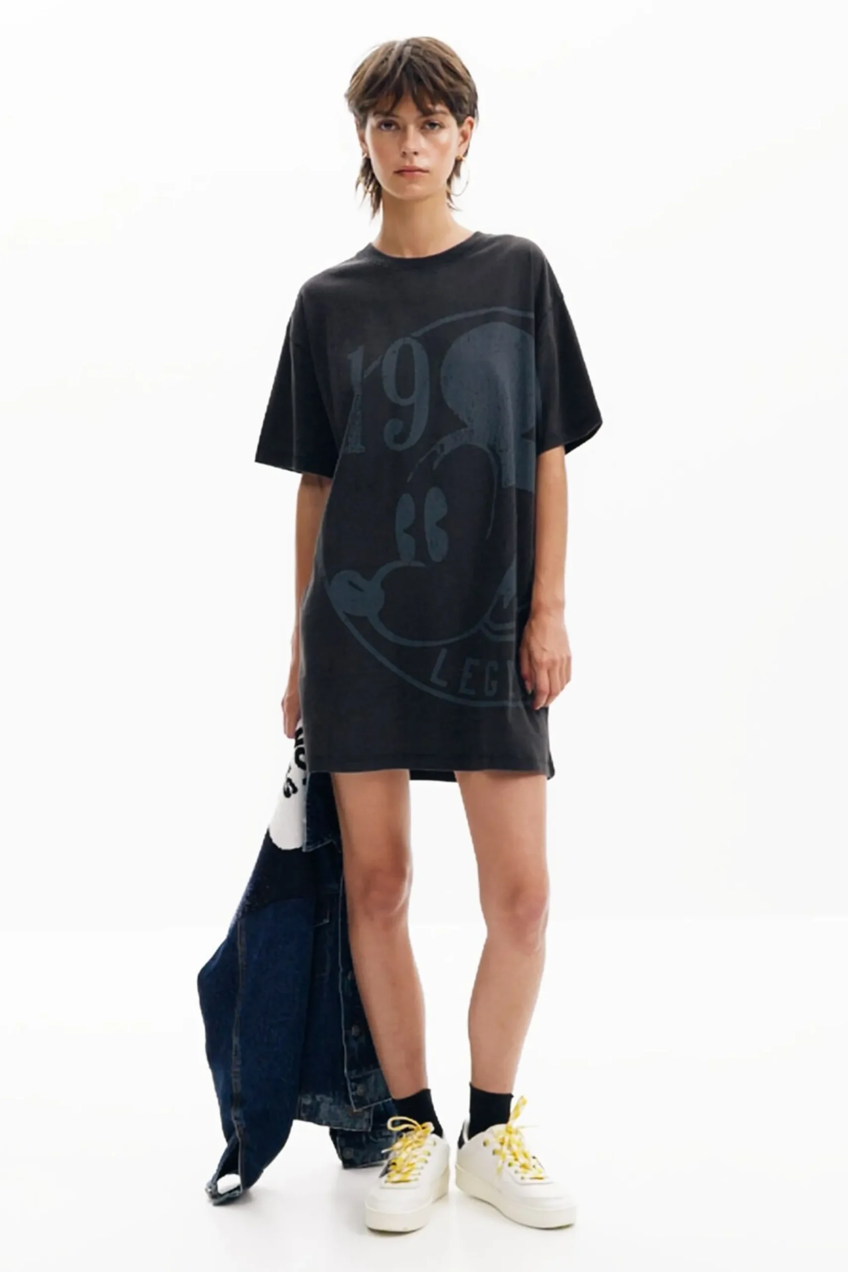 Vestidos E Macacões<Desigual Vestido curto de manga curta Mickey