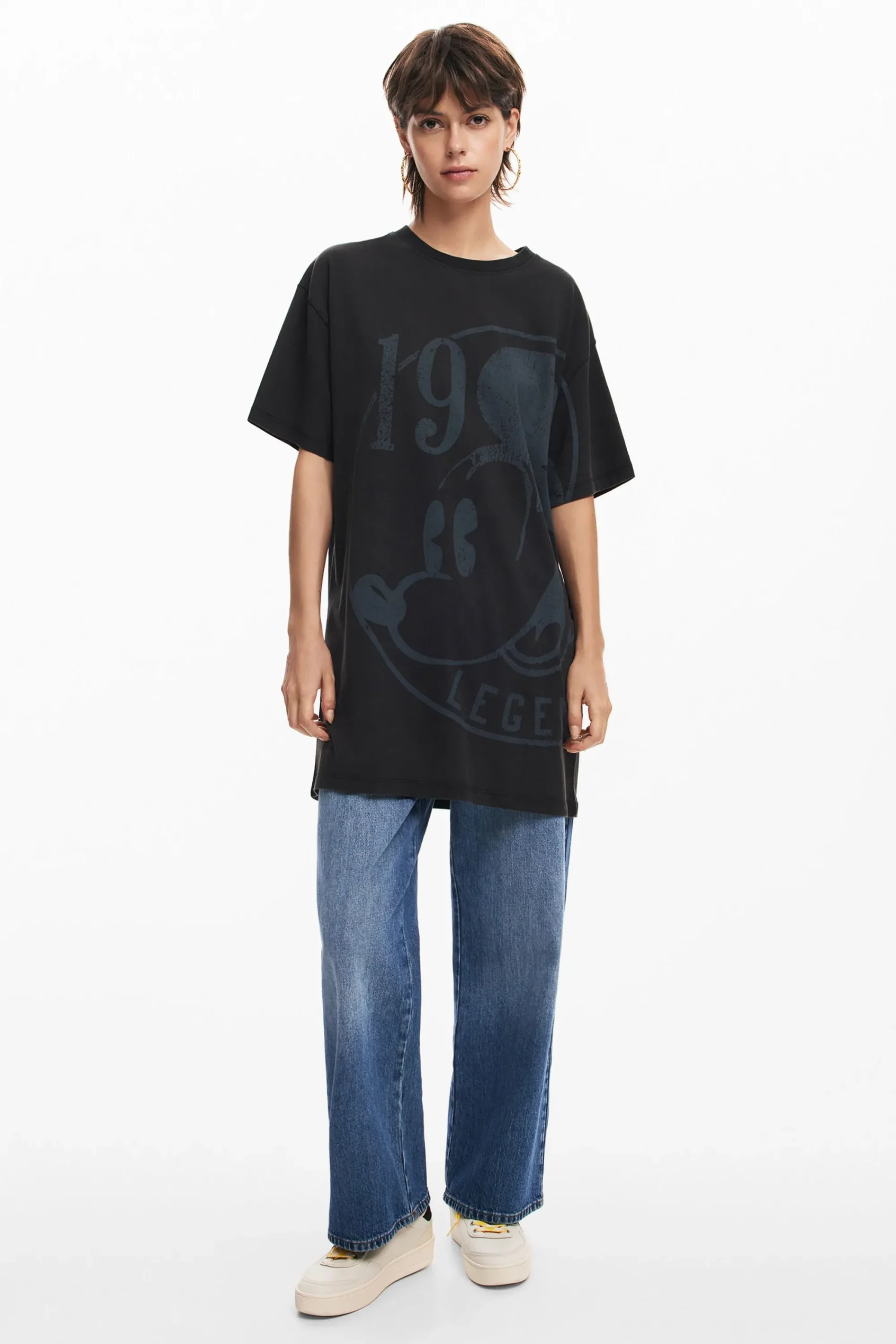 Vestidos E Macacões<Desigual Vestido curto de manga curta Mickey