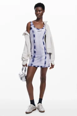 Vestidos E Macacões<Desigual Vestido curto efeito lavado
