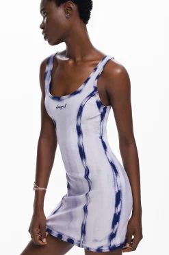 Vestidos E Macacões<Desigual Vestido curto efeito lavado