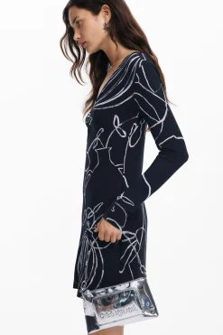 Vestidos E Macacões<Desigual Vestido curto estampado