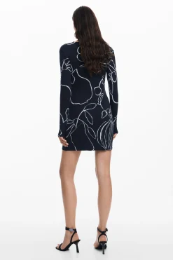 Vestidos E Macacões<Desigual Vestido curto estampado