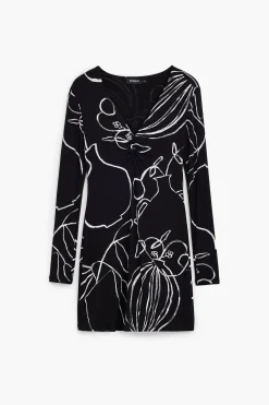 Vestidos E Macacões<Desigual Vestido curto estampado