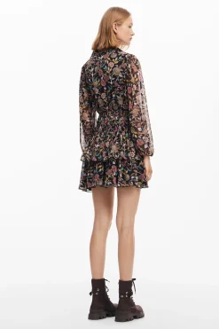 Vestidos E Macacões<Desigual Vestido curto flores