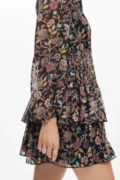 Vestidos E Macacões<Desigual Vestido curto flores