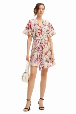 Vestidos E Macacões<Desigual Vestido curto flores