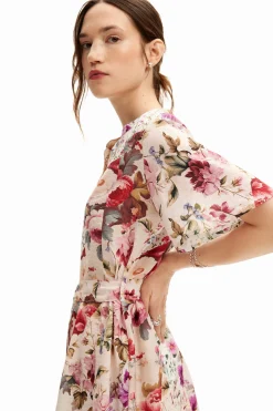Vestidos E Macacões<Desigual Vestido curto flores