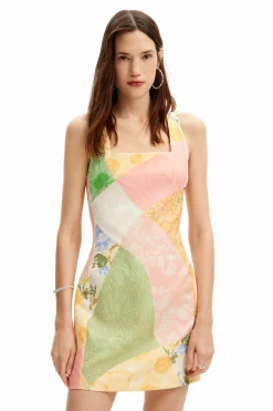 Vestidos E Macacões<Desigual Vestido curto flores