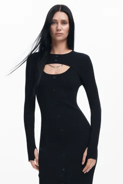 Roupa De Malha|Vestidos E Macacões<Desigual Vestido cutout Maitrepierre