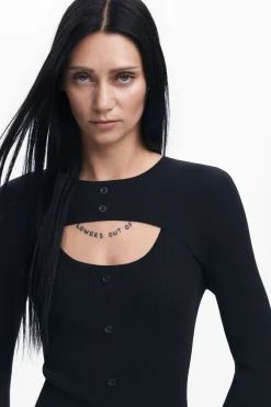 Roupa De Malha|Vestidos E Macacões<Desigual Vestido cutout Maitrepierre