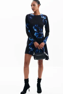 Vestidos E Macacões<Desigual Vestido de corte assimétrico
