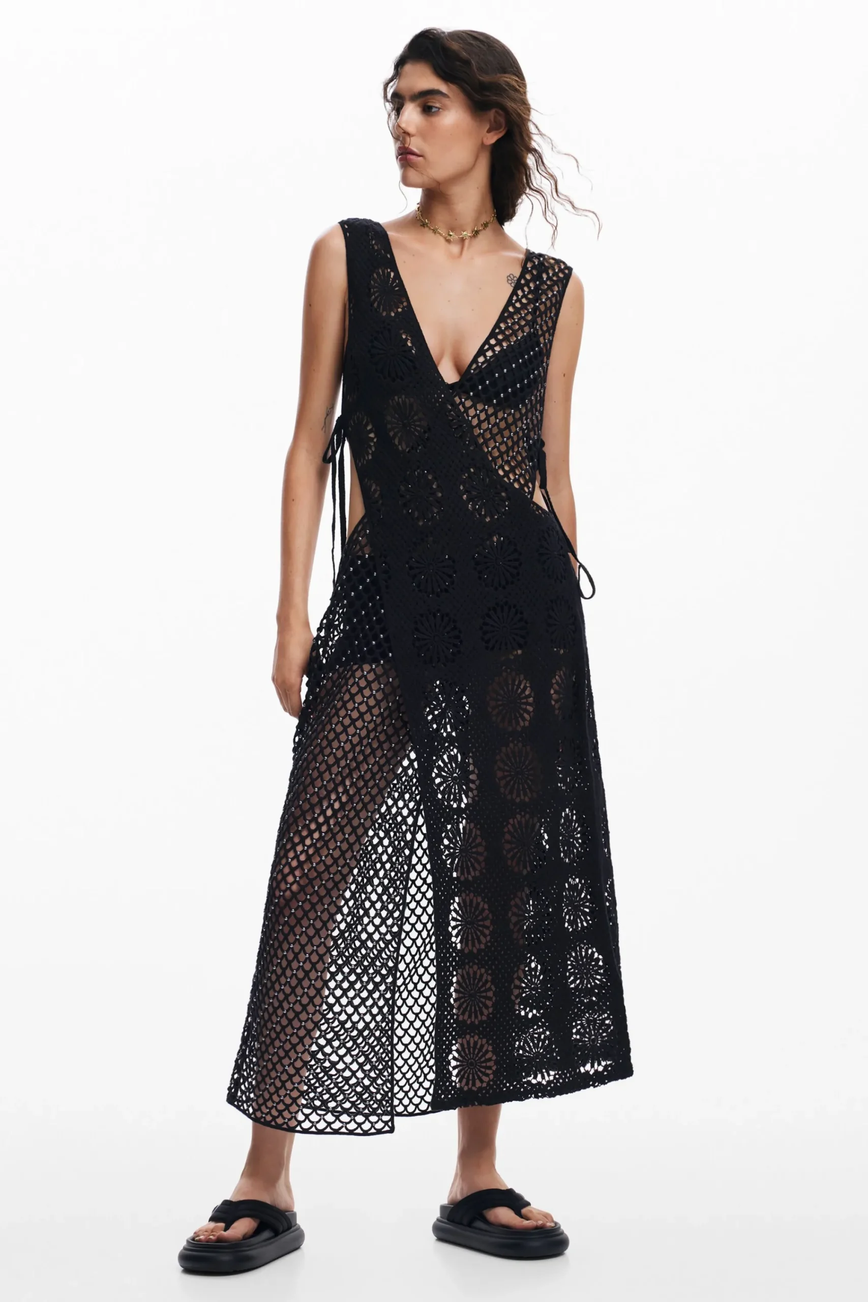 Carteiras|Carteiras<Desigual Vestido de crochê