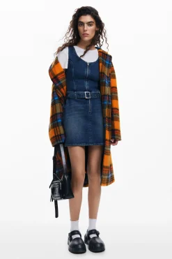 Vestidos E Macacões<Desigual Vestido de denim com cinto