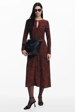 Vestidos E Macacões<Desigual Vestido de linhas assimétricas