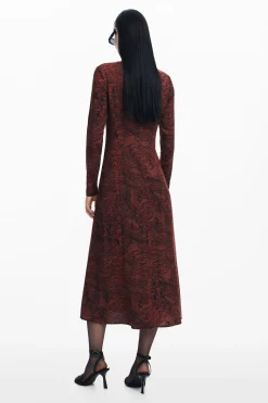 Vestidos E Macacões<Desigual Vestido de linhas assimétricas