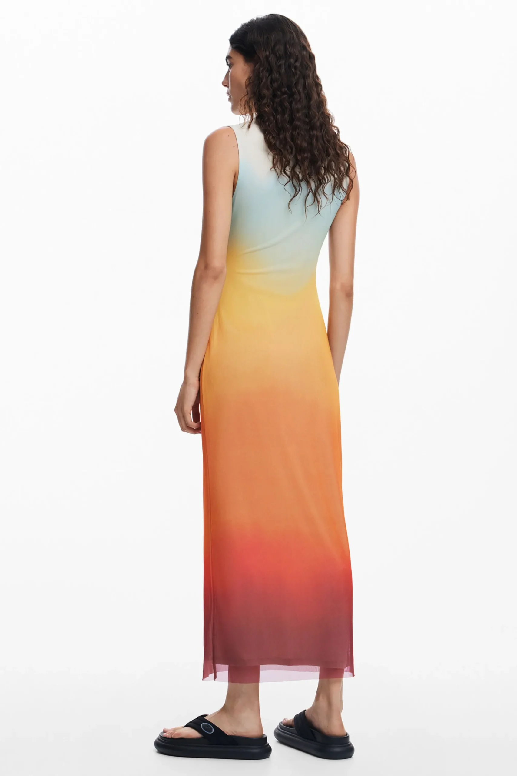 Vestidos E Macacões<Desigual Vestido de tul degradado