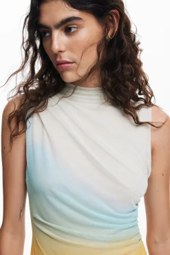 Vestidos E Macacões<Desigual Vestido de tul degradado