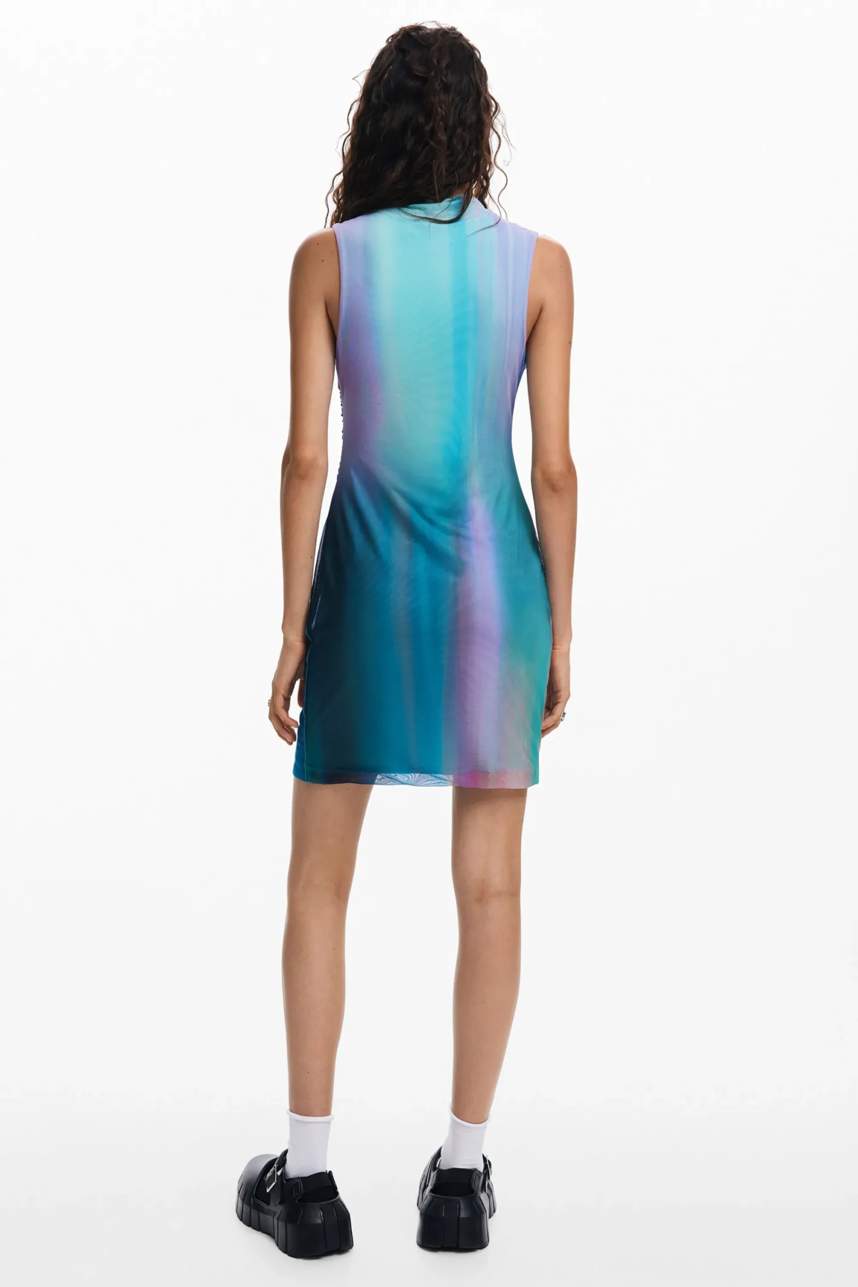 Vestidos E Macacões<Desigual Vestido de tul efeito difuminado
