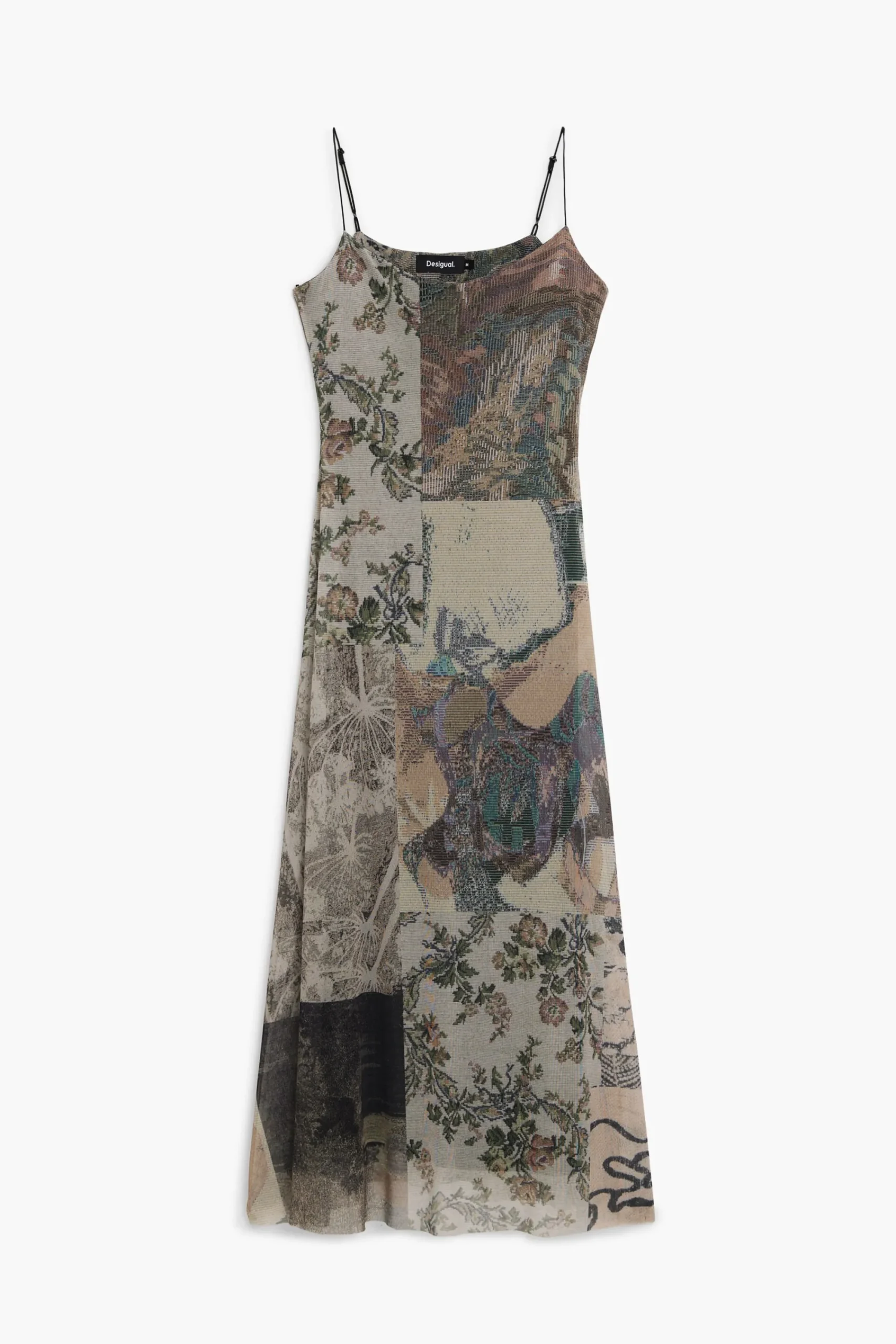 Vestidos E Macacões<Desigual Vestido de tul estampado