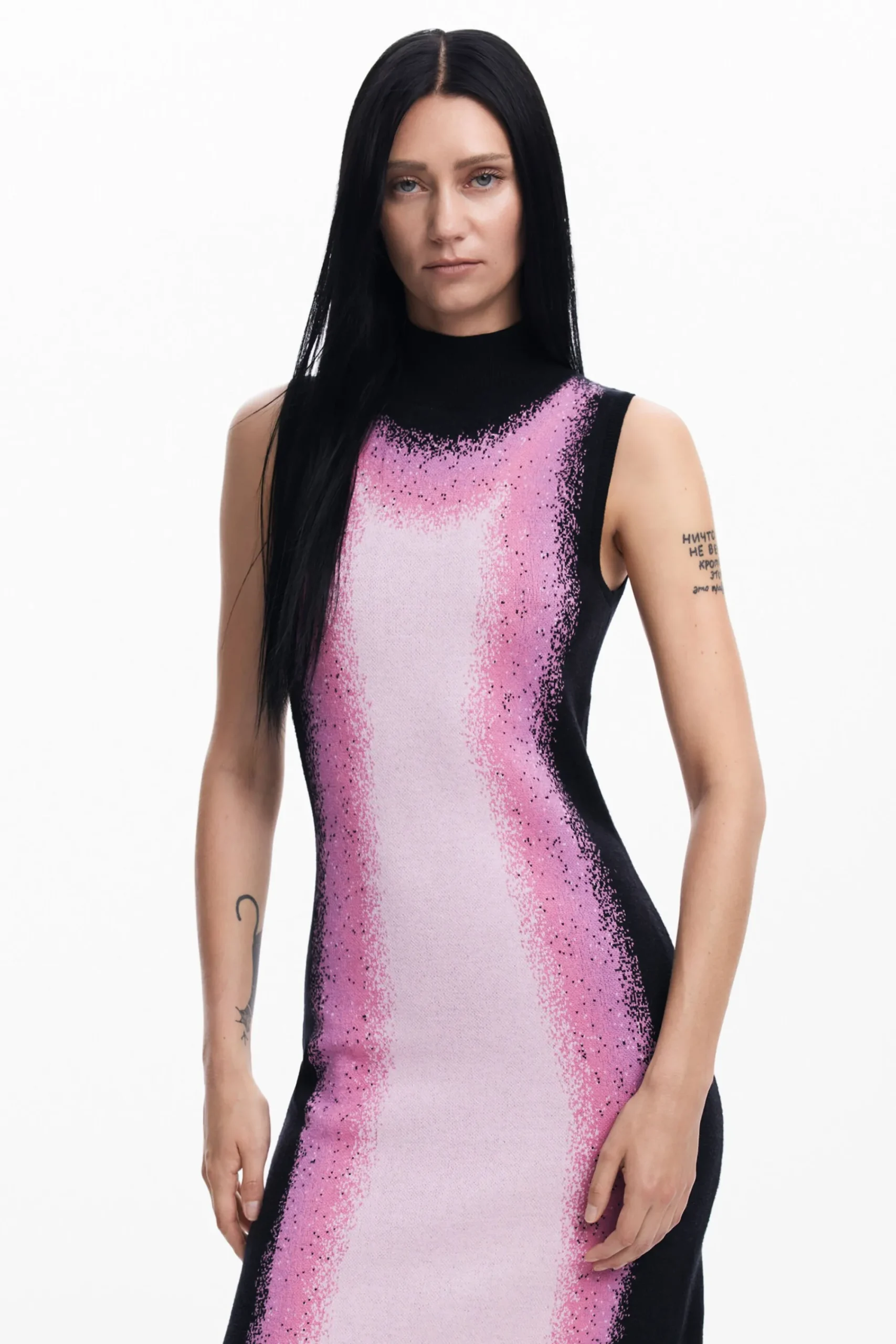 Roupa De Malha|Vestidos E Macacões<Desigual Vestido degradê Maitrepierre