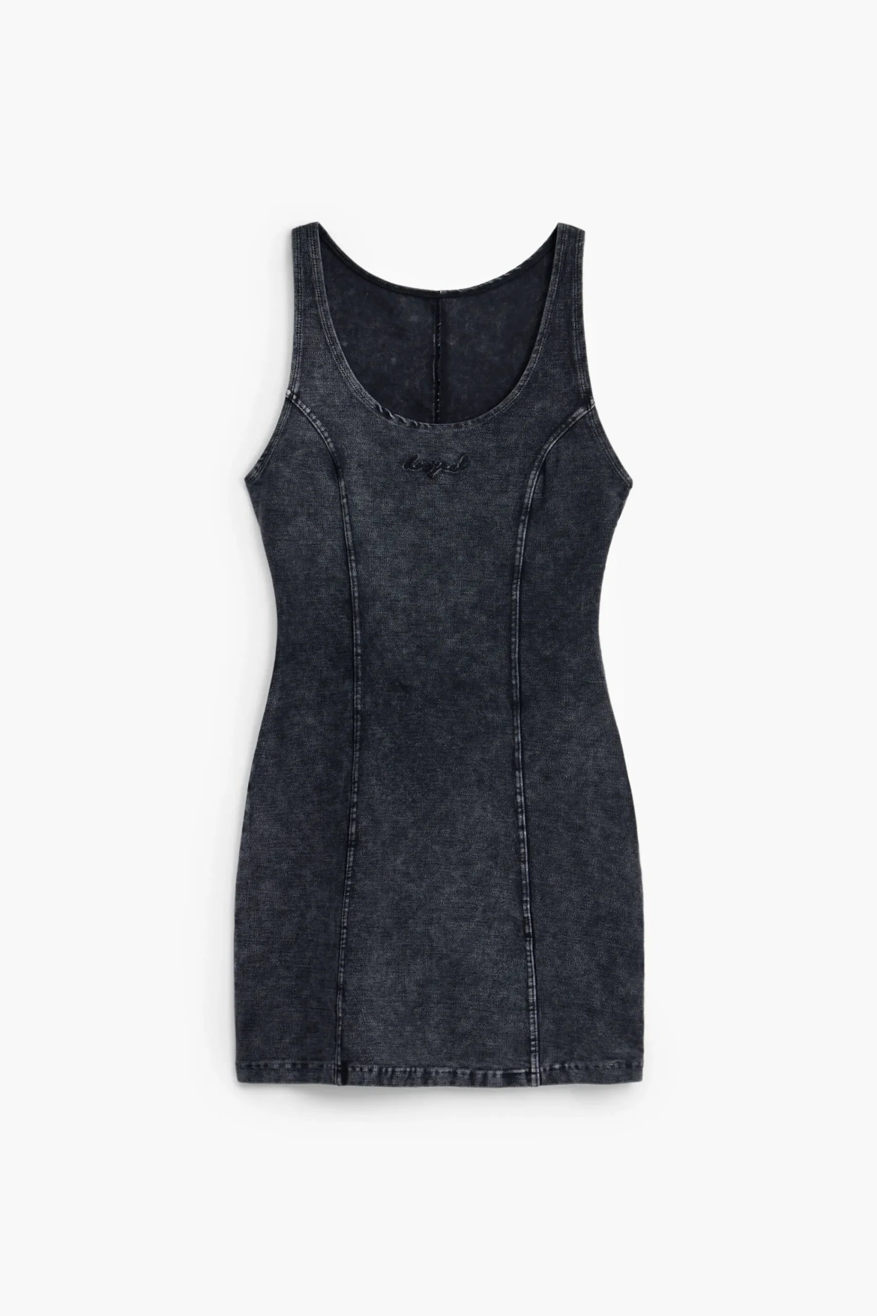 Vestidos E Macacões<Desigual Vestido denim com efeito lavado