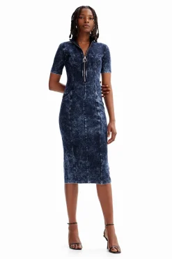 Vestidos E Macacões<Desigual Vestido efeito denim