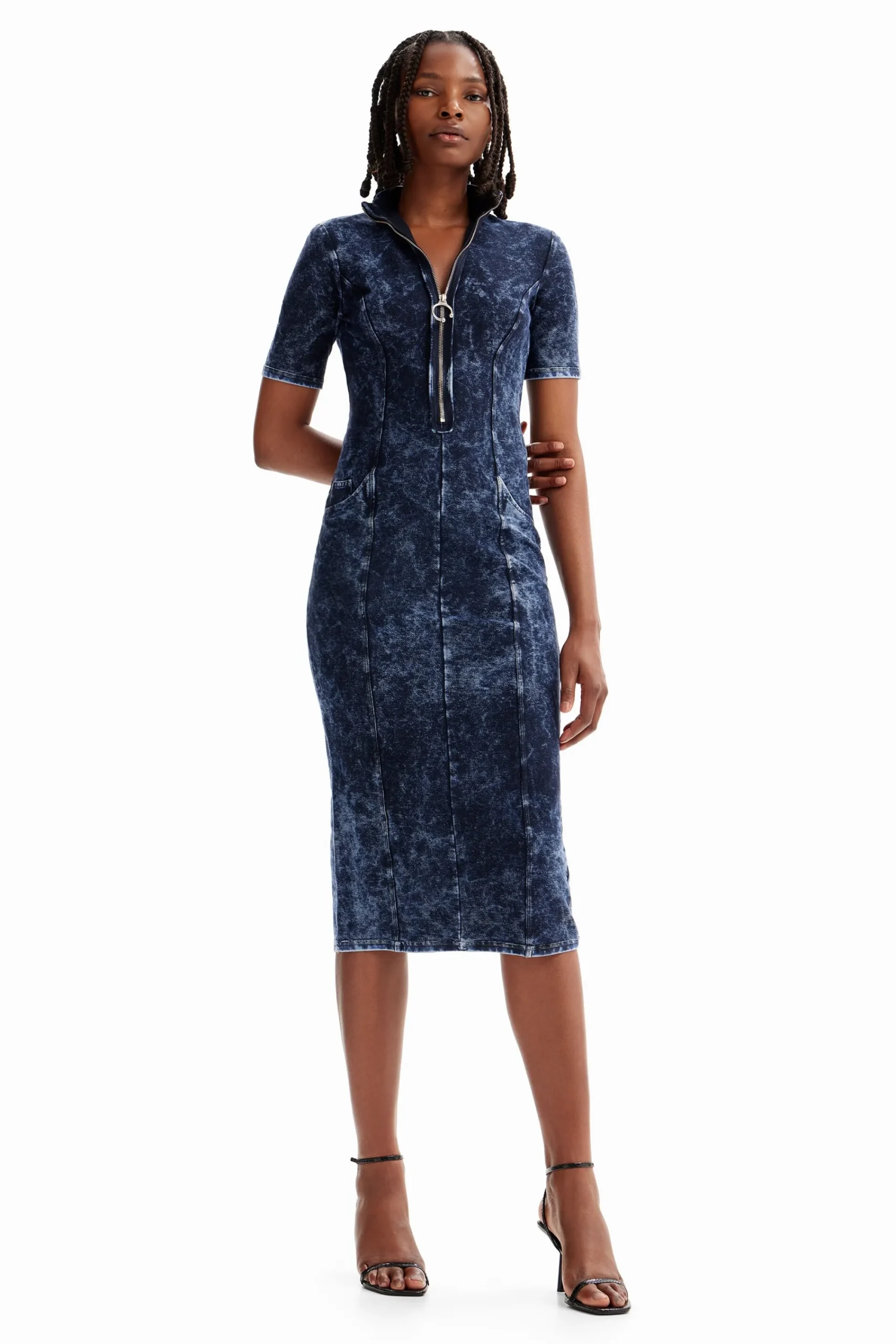 Vestidos E Macacões<Desigual Vestido efeito denim