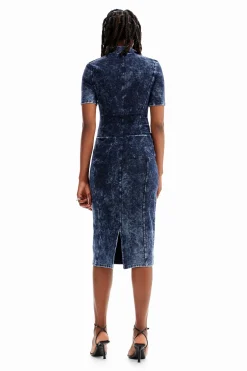 Vestidos E Macacões<Desigual Vestido efeito denim