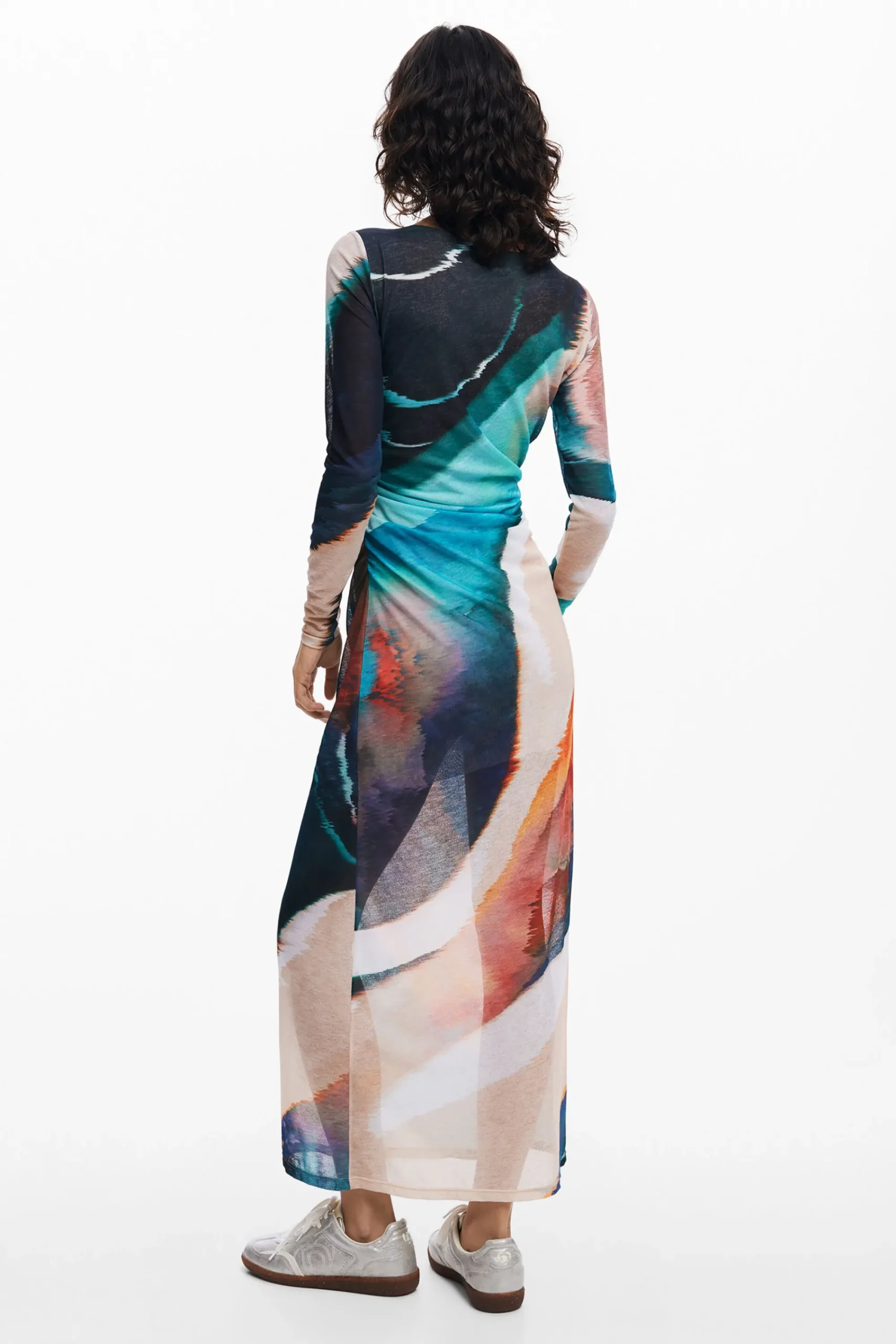 Vestidos E Macacões<Desigual Vestido estampado