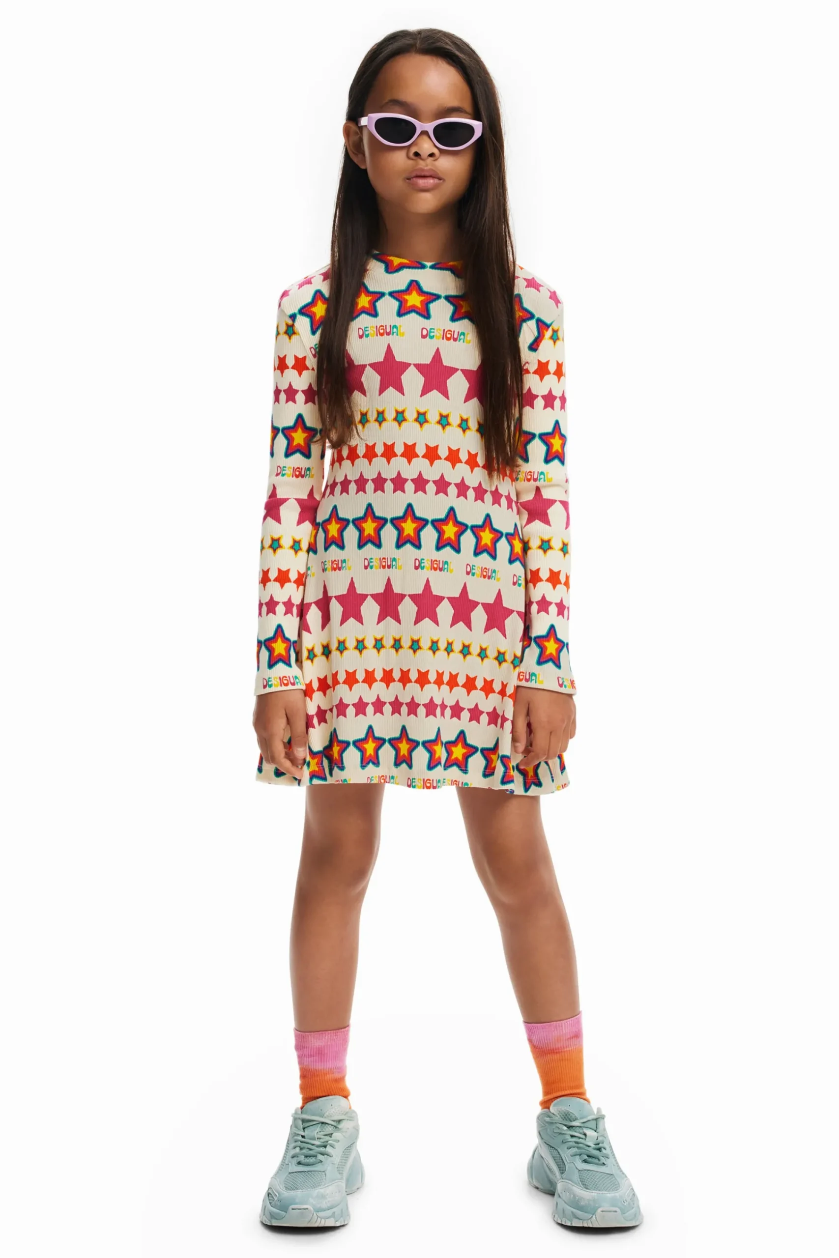 Vestidos<Desigual Vestido estrelas