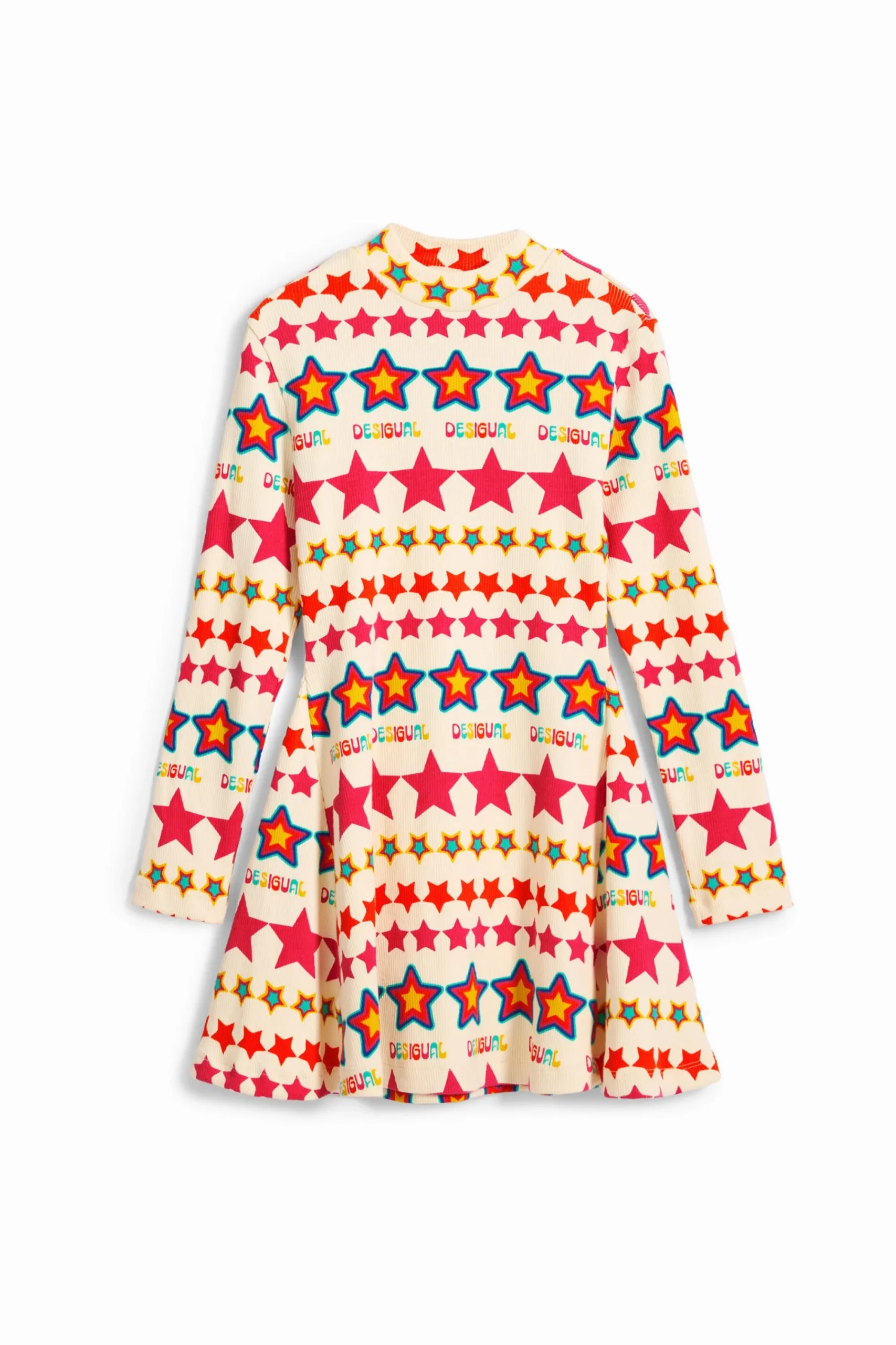 Vestidos<Desigual Vestido estrelas
