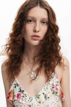 Vestidos E Macacões<Desigual Vestido longo flores